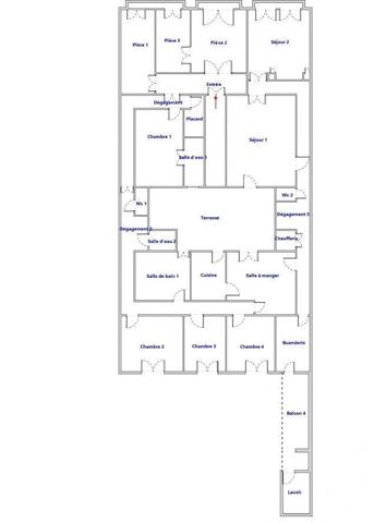 Appartement T6 à vendre  6 pièces - 305,19 m 2   SETE  - 34