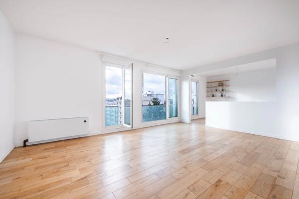 93140 – BONDY – APPARTEMENT – 81 M² – 3 PIÈCES – 2 CHAMBRES – 6ᵉ ET DERNIER ÉTAGE – TRAVERSANT – TRIPLE EXPOSITION – CAVE – BOX