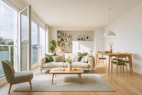 93140 – BONDY – APPARTEMENT – 81 M² – 3 PIÈCES – 2 CHAMBRES – 6ᵉ ET DERNIER ÉTAGE – TRAVERSANT – TRIPLE EXPOSITION – CAVE – BOX