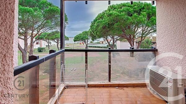 Appartement T2 à vendre  2 pièces - 28,10 m 2   LE BARCARES  - 66