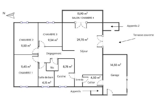 Maison à vendre 5 pièces 102 m² Montagne