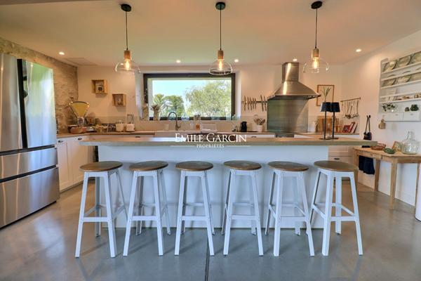 A vendre - authentique Mas provençal restauré sur 1 ha de parc paysager