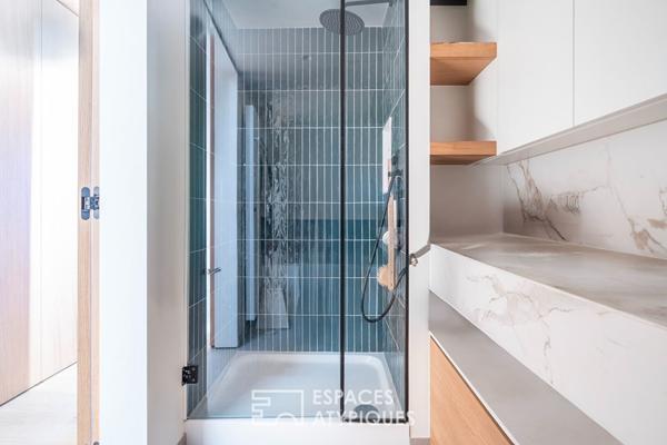 Appartement repensé par architecte avec terrasses