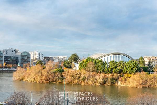 Appartement repensé par architecte avec terrasses
