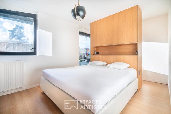 Appartement repensé par architecte avec terrasses