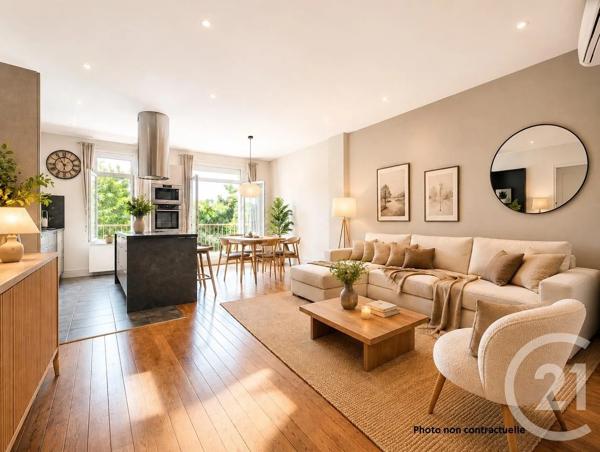 Appartement F5 à vendre  5 pièces - 92,80 m 2   BOURG LES VALENCE  - 26