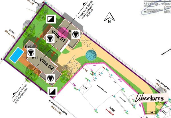 Terrain à bâtir avec permis accepté