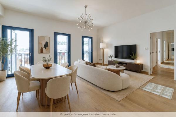 Appartement T3 avec vue sur la MArina - LYON