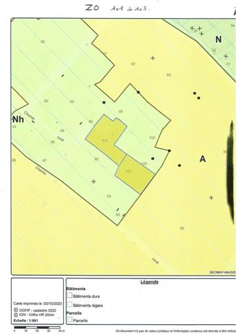Maison champêtre à restaurer à Lezay