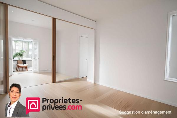ROANNE 42300. Appartement T3-T4 , 69 m² avec balcon et cave