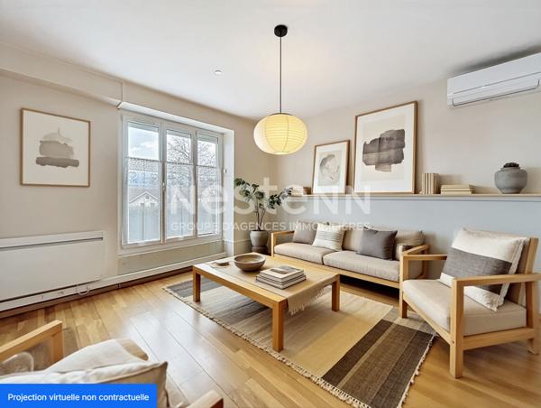 Appartement lumineux de 23,99 m², exposition Sud-Ouest à Aix-les-Bains avec stationnement