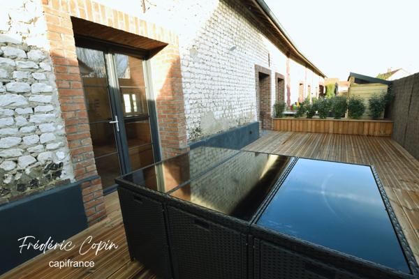 BERCK-VERTON – Maison-Duplex rénovée à neuf en 2025, grande terrasse plein sud à 3 min de Berck