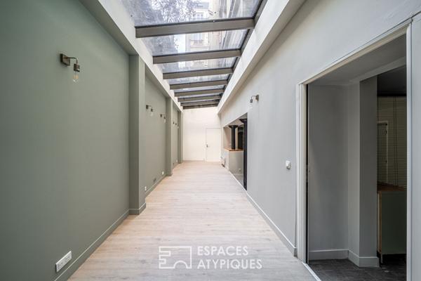 Local commercial en duplex avec verrière – Miromesnil / Villiers