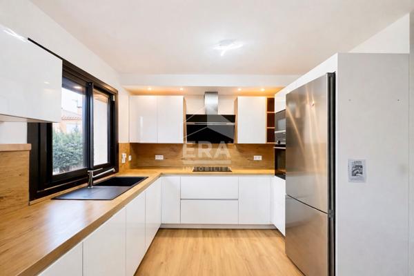 Perpignan Porte d'Espagne - Maison 4 chambres, garage et jardin avec piscine à vendre