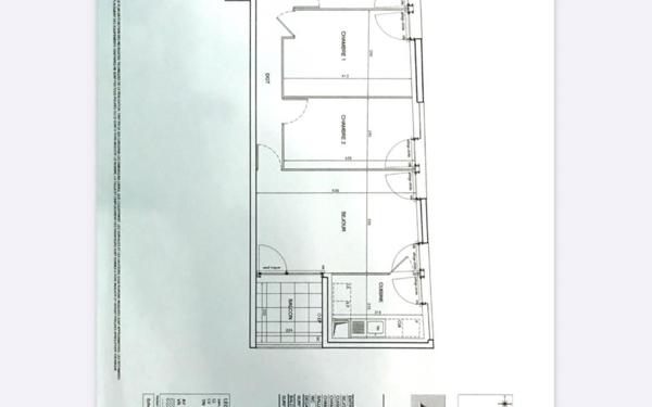 Appartement à vendre    3 pièces • 63,59 m2 Aubervilliers