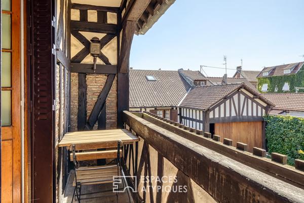 Demeure anglo-normande avec maison d’amis proche du Jardin des Plantes