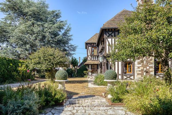 Demeure anglo-normande avec maison d’amis proche du Jardin des Plantes