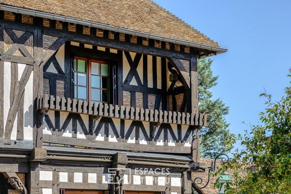 Demeure anglo-normande avec maison d’amis proche du Jardin des Plantes