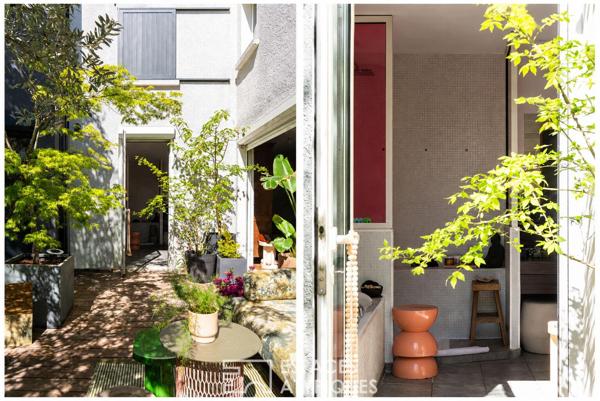 Maison moderne avec extension design au cœur de la Pépinière