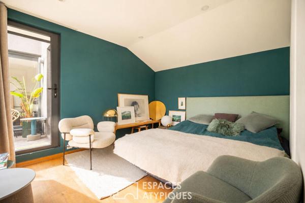 Maison moderne avec extension design au cœur de la Pépinière
