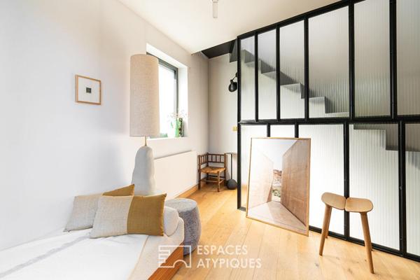 Maison moderne avec extension design au cœur de la Pépinière