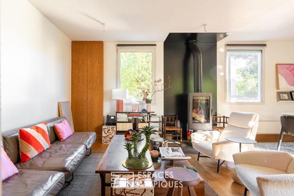 Maison moderne avec extension design au cœur de la Pépinière