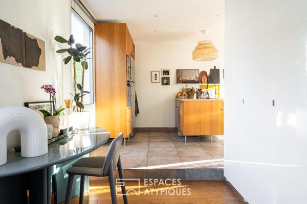 Maison moderne avec extension design au cœur de la Pépinière