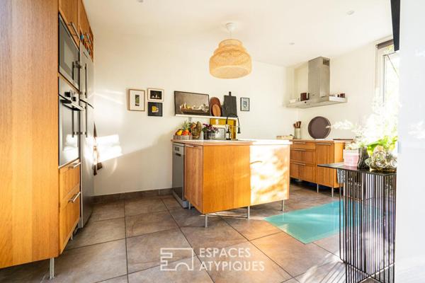 Maison moderne avec extension design au cœur de la Pépinière