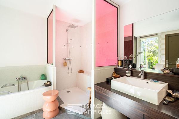 Maison moderne avec extension design au cœur de la Pépinière
