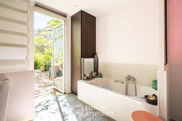Maison moderne avec extension design au cœur de la Pépinière