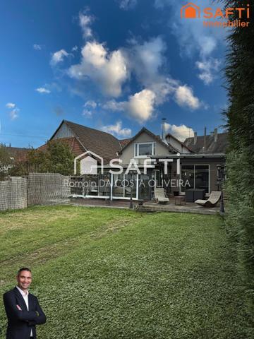 Superbe maison atypique de 3 pièces disposant d'une terrasse, d'un jardin et d'un parking !