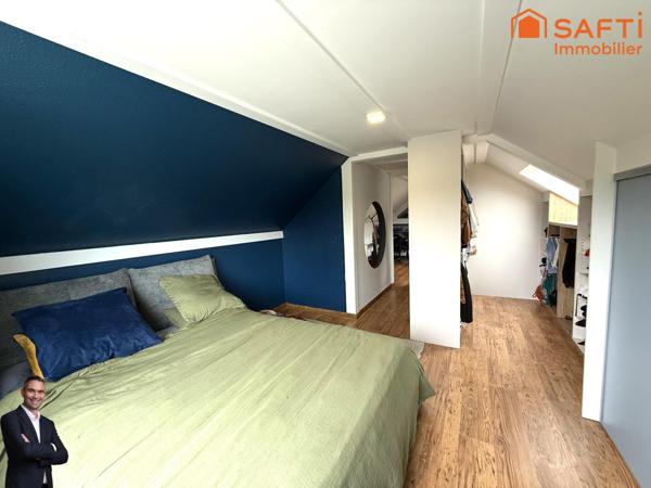 Superbe maison atypique de 3 pièces disposant d'une terrasse, d'un jardin et d'un parking !