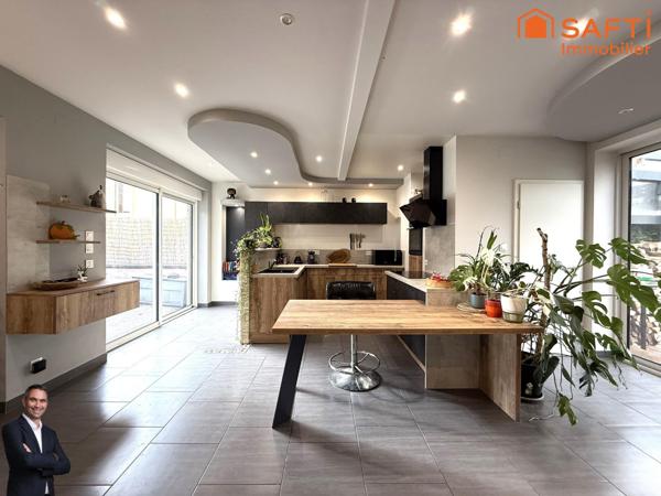 Superbe maison atypique de 3 pièces disposant d'une terrasse, d'un jardin et d'un parking !