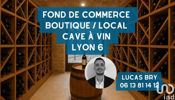 Boutique/Local commercial à vendre 45 m² Lyon 6