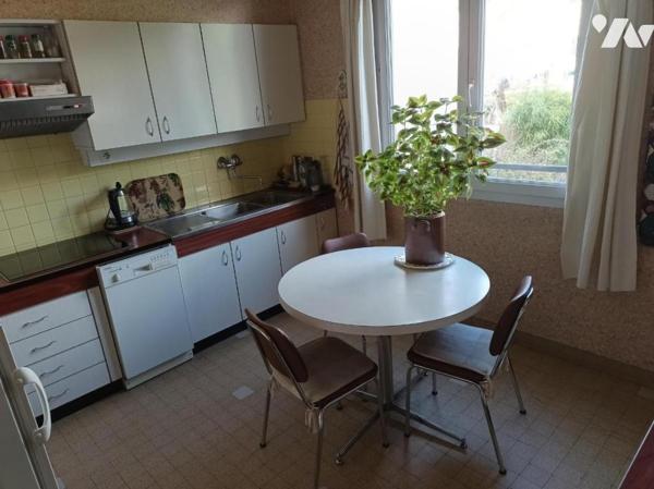 Maison 6 pièces, 3 ch, garage, jardin clos
