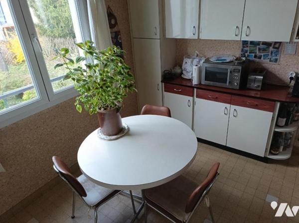 Maison 6 pièces, 3 ch, garage, jardin clos