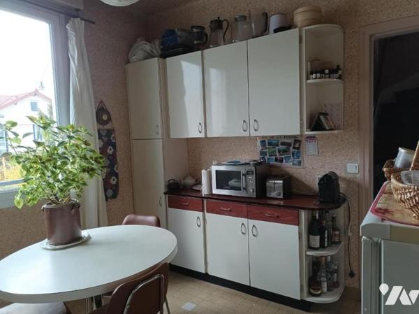 Maison 6 pièces, 3 ch, garage, jardin clos