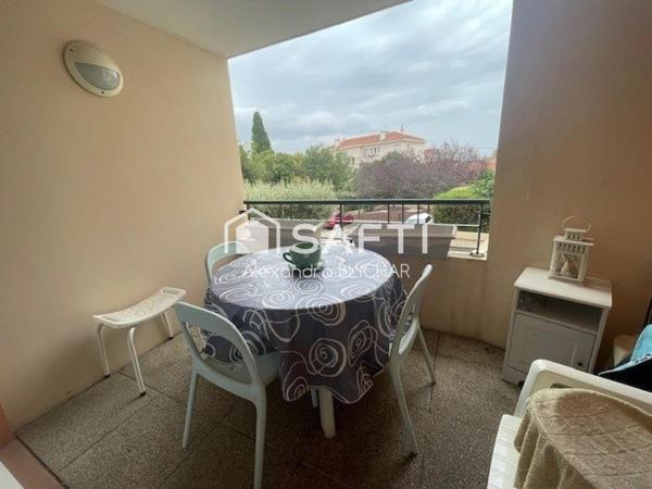 T2 dans résidence sécurisée + parking et Balcon