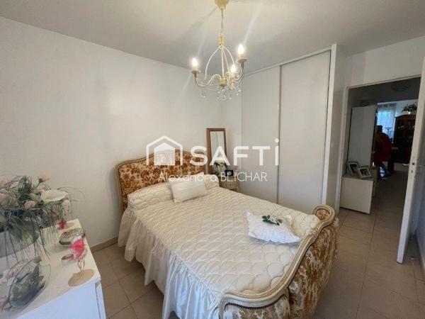 T2 dans résidence sécurisée + parking et Balcon