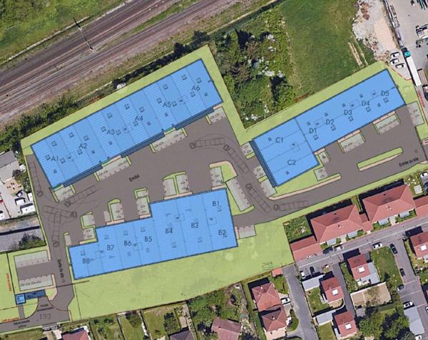 Locaux d’activités neufs à vendre – Rillieux-la-Pape (69)