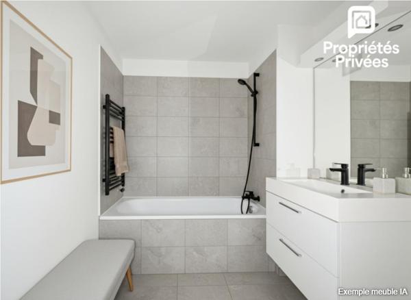 Appartement T3 avec terrasse dans une résidence sécurisée au coeur du quartier Courréjean à Villenave-d'Ornon - 63m² - 226 000