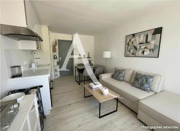 Studio de 21m² rénové avec loggia et parking