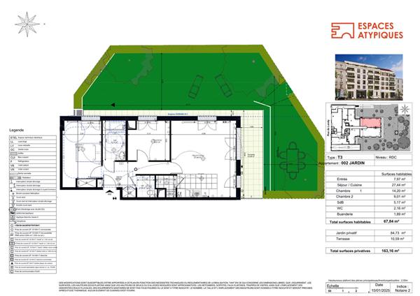 Appartement avec jardin et terrasse