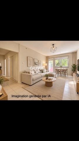 Appartement  4 pièces de 74.36 m² avec trois chambres parking et cave à MAXEVILLE rue des Aulnes