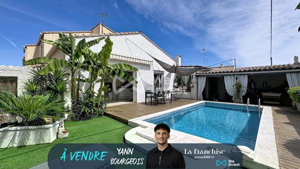 Superbe Villa T4 de plain-pied avec piscine à Mauguio