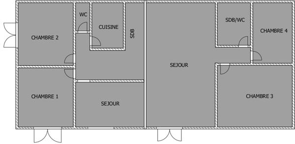 Maison 6 pièces - 140 m²