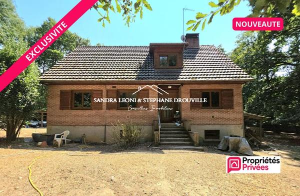 PROCHE MAINTENON CHARMANTE MAISON FAMILIALE de 160 m2, 4 chambres