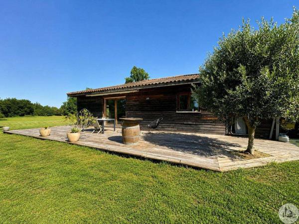 Maison en bois de plain-pied