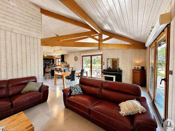 Maison en bois de plain-pied