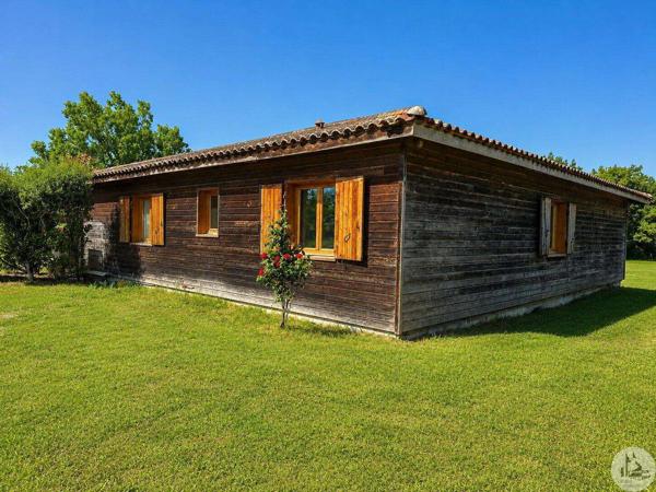 Maison en bois de plain-pied